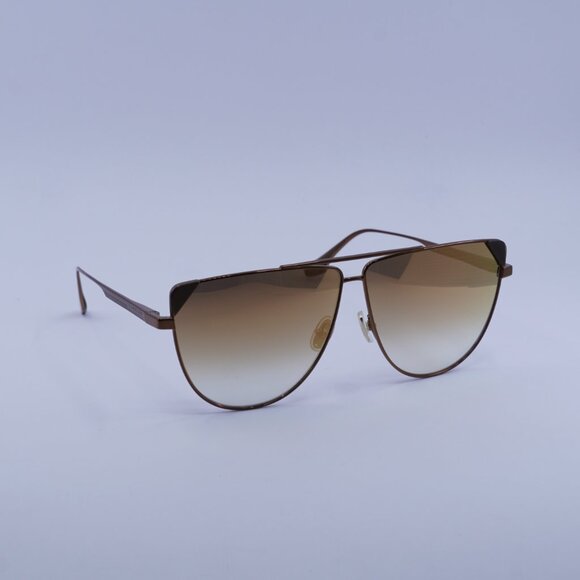 Victoria Beckham VB239S 230 Sunglasses Brown Aviator Frame, Brown Lenses - Picture 5 of 11